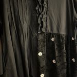 Black and White Floral Dress Size L Photo 2