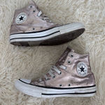 Converse Chuck Taylor All Star High Top Rose Gold Metallic Sneakers women 7.5 Photo 0