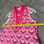 Entro  Shirt Sz S Pink Floral Scallop Boho Cottagecore Summer Feminine Fairy EUC Photo 10