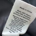 Avec Les Filles  Ruffled Romper long sleeve black relaxed lightweight L Photo 4