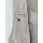 LL Bean Cargo Bayside Twill Shorts Womens Size 8 Khaki Original Fit No Wrinkle Tan Photo 2
