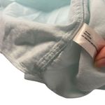 Gap Womens Size Small Light Blue Cotton Light Weight Semi Sheer Button Up Blouse Photo 6