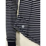 Lululemon  Women Sz‎ 2 Base Runner 1/2 Zip Black White Running Top Pullover Photo 4