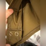 Worthington  One-Shoulder olive green bodysuit Photo 3