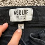 AGOLDE Sophie Skinny Ankle Women's Jeans, Black Sz 28 Photo 2