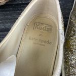 Kate Spade  X Keds Gold & White Glitter Lace Up Sneaker Shoes 7.5 Photo 5