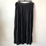 Nic+Zoe  Crinkle‎ Crush Midi Skirt Black XXL Photo 6