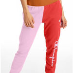 Champion Reverse Weave Colorblock Jogger Sweatpants Medium Photo 0