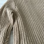 Abercrombie & Fitch  Cardigan Knit Open Front Cream Women’s XL Photo 5