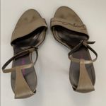 Giorgio Armani  metallic dress sandals shoes size 36 6 Italy  RARE HTF Designer Photo 4