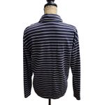 Garnet Hill  Striped Pullover Top‎ Organic Cotton Long Sleeve Navy White M Photo 1