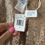 Rene Ruiz Puff Sleeve Sequins Mini Dress Gold 4 Photo 4