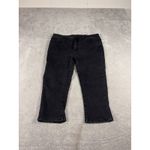 Judy Blue Jeans Womens Size 13/31 Capri Fit Black Denim Mid Rise Cropped Stretch Photo 1