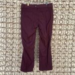 Kuhl Women’s Jade Pants size 10 Short - merlot wine roll up pants Photo 2