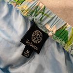 Bobeau  Size M Light Blue Floral Elastic Waist Flowy Lined Maxi Skirt Photo 9