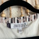 Jennifer Lopez JLO Y2K Cheetah Animal Beaded Empire V Neck Flutter Sleeve Boho 2000s Dress LG Photo 1