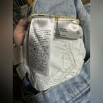 Levi's Womens 501 High-Rise Shorts Tango Wide Stripe Photo 7