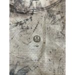 Lululemon  Multi Dye White Grey Black Print Swiftly Tech 2.0 Short Sleeve Top 8 Photo 4