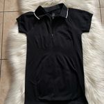 Athleta  Black Momentum Seamless Polo Photo 3