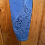 PINK sports leggings PINK Sport Pants Women's Blue Pull On Leggings Lace medium Photo 4