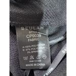 Beulah Style Black Overlay Wide Leg Culotte Pants Women's Small Evening Dressy Photo 8