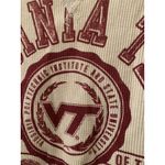 Knights Apparel Women's Thermal Waffle Knit Shirt Virginia Tech Hokies Size M Size M Photo 5