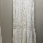 Love Shack Fancy NWT Minka Heritage Maxi Dress in True White Size 12 Photo 6