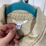 12th Tribe ‎ Tan Lightweight Denim Shirt Jacket western distressed Yellowstone Photo 1