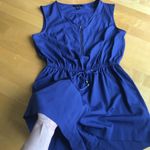Atmosphere  Dressy, Sleeveless, V-Neck Romper, Blue, Size 10 Photo 3