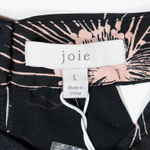 Joie NEW  Cedra B Silk Chiffon Halter Neck Cut Out  Caviar Floral Print Blouse Photo 1