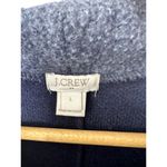 J.Crew Blue Turtleneck Fleece Pullover Top Women's Size Large Photo 5