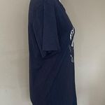 Bella Canvas  Navy Blue Brave Bible Verse Short Sleeve V-Neck Tee Small Photo 1