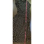 J Jill Wearever Collection Maxi Dress Large Coastal Grandma Church‎ Comfort Black Photo 9