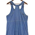 Vintage Vermont Country Store‎ Jumper Dress M Modest Jean Overall Chambray Denim Blue Size M Photo 4