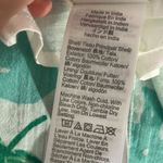 J.Crew ‎ Tropical Palm Leaf Print Maxi Dress Spaghetti Strap Vacation Sundress Sm Photo 7