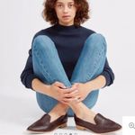 Everlane Modern Loafer Pointed Toe Leather Mule Burgundy Brown Sz 6 Photo 2