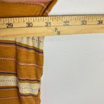 Sonoma Top Womens 3X Orange Stripe Cotton Boho Fall Festival Retro 90s Earthy Photo 3
