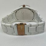 Relic  women white rose gold tone wrist watch 37mm case day date hours running Photo 4