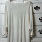 New York & Company Lightweight Sweater‎ White Size XL Photo 8