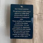 Coldwater Creek Knit Denim High Rise Straight-Leg Jeans in Stone Khaki Size 16 Photo 11