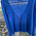 Draper James  Royal Blue Knit Sweater Photo 5