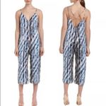 New Dolce Vita Rainbow Sand Printed VNeck XS Cropped Romper Black Photo 1