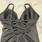 MiracleSuit  Temptation One Piece Cappadocia Black Gold Size 12 Underwire Slim Photo 3