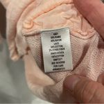 Elle Cute vintage 90’s-Y2K pink blush lightweight sweater eyelet double layer front Photo 5