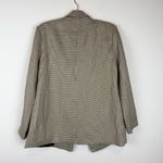 BLANK NYC  Show Business Blazer Brown Tan Plaid Oversized Size Small Photo 14