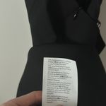 Moschino NWT  Jeans 2 Stretch Wool Suiting Dress in Black Photo 9