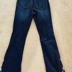 Ashley Mason Flare Jeans With floral Embroidery  Photo 0