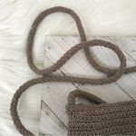 Rosetti  Vintage Woven Knit Crossbody Striped Bag w Charm Photo 4