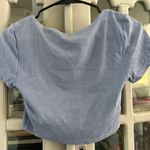 Aerie Blue Cute Crop Top Photo 3