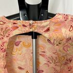 ZARA Paisley Printed Open Back Bell Sleeve Crop Top 7521 Photo 11